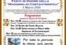 Festa della Madonna di Costantinopoli il 3 marzo ​
