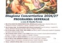 Circolo “Arcadia”: nuova stagione concertistica ​